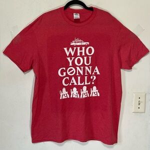 NWOT Men's Ghostbusters Who You Gonna Call Retro Style T-Shirt XL